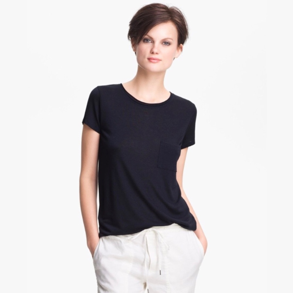 Vince - Dressy Navy Tee